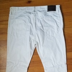 36X30 White Express Rocco Slim Jeans Men